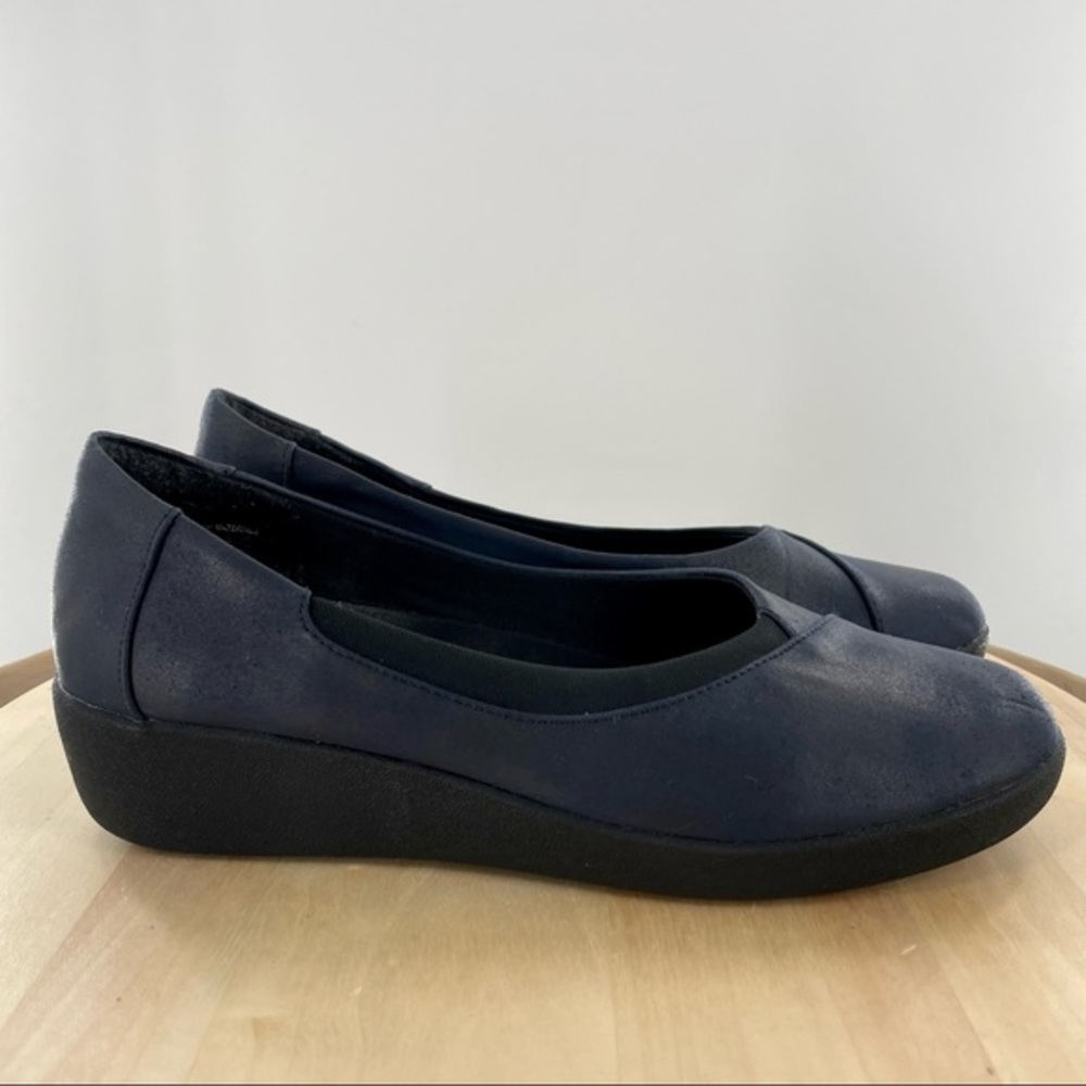 I comfort dress pumps navy/black size 9.5